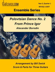 Polovtsian Dance No. 2 Guitar and Fretted sheet music cover Thumbnail